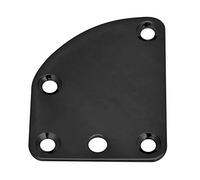 Alomejor Piastra per Collo di Chitarra Elettrica, Placca Sostitutiva in | Compatibile con Chitarre ST di Stile Deluxe, Resistente Alla Corrosione, Leggero, Include 4 Viti di montaggio.