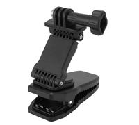 Alomejor Piccellaio Magnetico a Molla Forte Sicuro con Design Elasticizzato Innovativo, Rotazione a 360 °, Clamp/Holder dello Zaino per Fotocamera, Ampia compatibilità per le Fotocamere d'azione