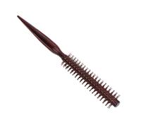 Alomejor Piccolo Pettine Arricciacapelli Rotondo, Spazzola per Capelli a Rullo in Legno Resistente per Professionisti dello Styling dei Capelli, Leviga L'effetto e Aumenta il Volume, 9,45x1,18 Pollici