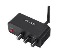 Alomejor Piccolo Preamplificatore Stereo con Funzione di Distribuzione del Suono, Doppio Amplificatore Operazionale NE5532, Porta da 3,5 Mm per Altoparlanti e Cuffie, Ideale per gli Amanti della