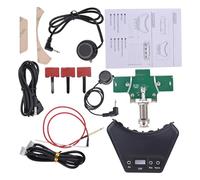 Alomejor Pickup Alla Buca per Chitarra in Legno, Audio DSP Ad Alta fedeltà, connettività Bluetooth, Soppressione Automatica del Feedback, Batteria Ricaricabile, con Design Staccabile e