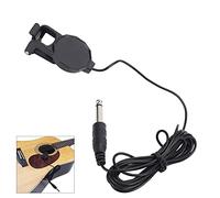 Alomejor Pickup per Chitarra Clip su Pickup Microfono Spettacoli Sul Palco Spettacoli in Aula per Violino Chitarra Acustica Ukulele