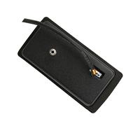 Alomejor Pickup Sintonizzatore Digitale F-5T per Chitarra Elettrica, Moderno Sintonizzatore LCD Retroilluminato per L'uso Sul Palco, Perfettamente Intonato, Nero