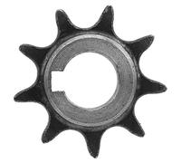 Alomejor Pignone a 9 Denti con Scanalatura per Chiave Catena per Bici Elettrica Pignone per Ingranaggi Motore
