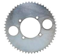 Alomejor Pignone in Metallo, Elevata Resistenza, Catena T8F, 4 Fori per Bici Professionali e Dilettantistiche Allenamento Manutenzione Uso Intenso