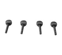 Alomejor Pioli per Violino in Legno Pregiato da 4 Pezzi per una Facile Installazione per violinisti. Materiale Nero (M00592)