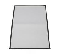 Alomejor Pit di Fuoco Quadrato Tappetino da Griglie Ignifughi in Campeggio con Panno in Fibra di Vetro Rivestito in Silicone per Cortile del Patio per Barbecue all'aperto (Dimensione L (per