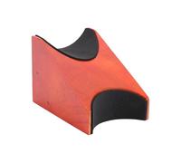 Alomejor Poggiacollo per Chitarra, Supporto in Legno di Faggio per Basso Elettrico e Ukulele, Regolazioni Multi-Angolo con Strato di Protezione in EVA, Perfetto per Musicisti e Manutenzione