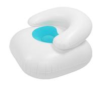 Alomejor Poltrona Gonfiabile a Forma di Cuore, Design Morbido e Confortevole dello Schienale per Soggiorno, Camera da Letto (BLUE)