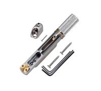 Alomejor Ponte per Chitarra Senza Testa, Struttura in Lega di Zinco con Selle in Ottone, Migliora la stabilità dell'accordatura e il Sostegno per Chitarre Elettriche Senza Testa (SILVER)