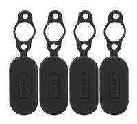 Alomejor Porta di Ricarica in Silicone per Scooter Copertura Impermeabile Tappo Antipolvere per Scooter M365