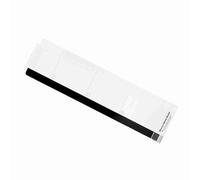 Alomejor Porta Messaggi per Schermo Computer, Promemoria Adesivo, per Programma di Lavoro, Organizer per Biglietti da Visita, 30 X 8 Cm (Lo stile giusto)