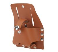 Alomejor Porta Metro a Nastro in Resistente Pelle PU con Grande capacità e Chiusura a Bottone Premium Pelle PU Marrone