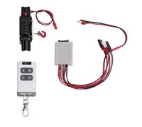 Alomejor Potente Argano, Doppio Motors Metal, Lega di Alluminio di Trazione da 8-15 Kg con Controllore Remoto per Auto Crawler RC