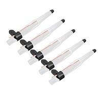 Alomejor Protezione Punta Canna da Pesca Telescopica in Plastica - 5 Pezzi Accessori Pesca Mare Regolabile per Tutte Le Canne da Pesca (4#)