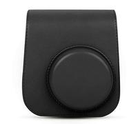 Alomejor PU Leather Bag with Adjustable Shoulder Strap (BLACK)