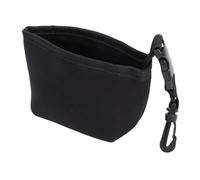 Alomejor Pulitore per Mazze da Golf, Borsa Portatile in Neoprene con Clamp/Holder Rimovibile per Golfisti all'aperto, Mantiene Mazze e Palline Pulite, Facile da Usare e Trasportare