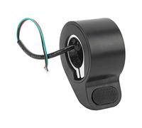 Alomejor Pulsante Elettrico Ad Alta sensibilità - Acceleratore del Pollice Durevole per un Semplice Funzionamento, Accessori Ideali per i Giudici di Elettromut Runner (BLACK)