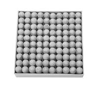 Alomejor Punte da Biliardo,duratura 100 Pezzi plastica sostitutivo Stecca Biliardo 13mm for amatori Professionisti casa Bar Giochi da Tavolo