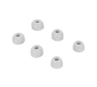 Alomejor Punte per Auricolari in Memory Foam con Cancellazione del Rumore Adatte per Buds3 Pro S M L Sostituzione 6 Paia per un Comfort Tutto il Giorno (GREY)
