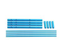 Alomejor Rack of RC Special Design Tirt RCE per / SCX10 1/10 Crawler Auto, Produzione Professionale, Blu (Blue)