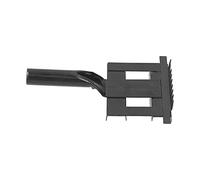 Alomejor Rastrello per Pettine per Bestiame per Bovini e Ovini, Acciaio Inossidabile Ergonomico, Allevia il Prurito, 8,5x5,5x3,7 Pollici, 1 Pezzo