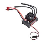 Alomejor RC ESC, Regolatore Elettronico di velocità ESC Senza Spazzole 75A per Barca per Auto RC con Spina BEC T Incorporata per Motori Brushless 540 3650 3660 3674