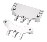 Alomejor RC Robal Car Base Base, Alluminio Alliam Prima di Rilanciare Il Pied Pied a MN86K MN86K (Silver)