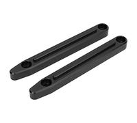 Alomejor RCH Rad Rays Nell'allogia Dell'alluminio per Arma 1/7, Mojave 6S 4WD, RCE RC Premium Sostituzione Performance di Auto Squisite (Black)