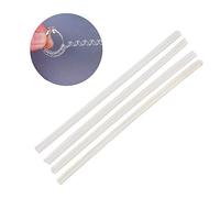 Alomejor Regolatore della Dimensione Dell'anello 4 Pezzi Strumento per Gioielli Tenditore di Protezione Trasparente per Riduttore di Anelli Piccolo Grande in Materiale Plastico (Stile spesso)