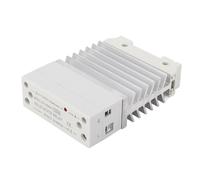 Alomejor Relè a Stato Solido, 120A con Dissipatore, 70-280VAC | Dissipatore di calore in alluminio, silenzioso, montabile su guida, efficiente dal punto di vista energetico, prestazioni