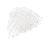 Alomejor Rete da Pesca Ad Alta Trasparenza Portatile in Materiale di Gomma Profonda 65 Cm per Pescatori D'acqua Salata e D'acqua Dolce