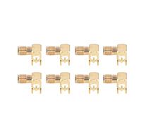 Alomejor RF Connector, 90 Degree SMA Coaxial Adapter