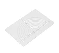 Alomejor Righello da Quilt a Semicerchio per Cucito Preciso | Acrilico di alta qualità, tagli circolari perfetti, applicazioni versatili, facile tracciabilità