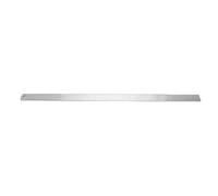 Alomejor Righello in Acciaio Resistente 50cm Doppia Scala | Materiale in acciaio legato, design antiruggine, leggero e portatile