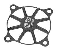 Alomejor Rivestimento della Ventola di Raffreddamento in Lega di Guerra in Lega per, Aspetto Squisito per il Tutore di Ventola di Crofing del Motore RC ESC. (BLACK)