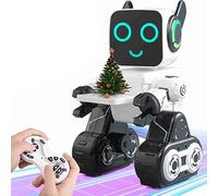 Alomejor Robot Giocattolo Interattivo, Telecomando Che Parla, Canta, Balla, Robot Programmabile con Registrazione Vocale e Salvadanaio, per Regalo di Compleanno per Bambini