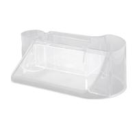 Alomejor Robusta Scatola di Supporto per Trapano per Unghie in Plastica Trasparente per Riporre le Punte per Trapano per Unghie Organizzatore Professionale del Supporto per per