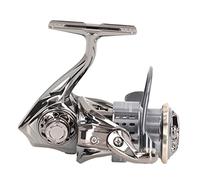 Alomejor Rotolo di Pesca a Rotazione in Metallo in Metallo a Cassa 5: 1 Piatto di Marcia per la Luce della Pesca in Mare e Compatto (2000S)