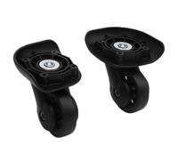 Alomejor Ruote di Sostituzione della Valigia, Pacchetti da 2 Pacchetti Abs Universali Silenziosi Bagagli Silenziosi per la Manutenzione della Riparazione del Bagagliaio da Viaggio