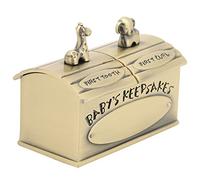 Alomejor Scatola dei Ricordi per Bambini, Scatola per la Fatina dei Denti in Lega di Zinco per il Primo Dentino e la Raccolta dei Ricordi, Decorazione Ideale per la Cameretta dei Bambini, per Baby