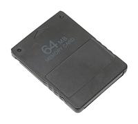 Alomejor Scheda di Memoria per Console di Gioco, funzionalità 2 in 1 Affidabile con Elevata capacità di Archiviazione per Giocatori Esperti, ABS, Plug and Play Facile da Usare, 1 unità (64MB)
