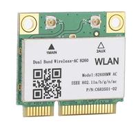 Alomejor Scheda di Rete Wireless Mini PCI-E Dual-band da 867Mbps per Laptop Come e, Wi-Fi 2.4G/5Ghz con Bluetooth 4.2