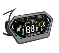 Alomejor Schermata del Display LCD Electrobics con Regolatori di Schermo a Colori n. 2, Computer di Ciclismo Facile per Un'Esperienza Comoda