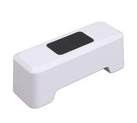 Alomejor Sciacquone Automatico per WC con Sensore di Movimento Dispositivo di Lavaggio con Sensore Touchless Impermeabile per Uso Domestico e Pubblico Bianco 5V