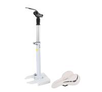 Alomejor Sedile per Bici, Cuscino per Sedile per Scooter Elettrico Pieghevole e Regolabile con Imbottitura in Schiuma per Scooter Elettrici Come M365 1S Lite - Sella Comoda per Uomini e Donne (WHITE)