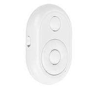 Alomejor Selfie Clicker con Telecomando per Fotocamera Bluetooth per Fotografare Facilmente con Batteria a Lunga Durata e Connessione Stabile (WHITE)