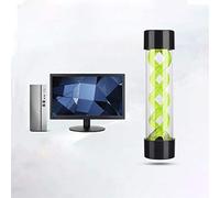 Alomejor Serbatoio 'acqua da 200 Mm per di Raffreddamento del PC, Serbatoio di Raffreddamento 'acqua in Acrilico Ad Alte Prestazioni per Computer Desktop, Filettatura G1/4, 1 unità (GREEN)