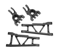 Alomejor Set Bracci Sospensione Asse Posteriore RC, Ricambio in Lega Rinforzata per BL 2S SLASH 4X4, con Funzioni di Raffreddamento Ottimizzate per Controllo e Durata Migliorati