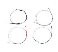 Alomejor Set di 4 Corde per Viola di Colore Diverso, Facili da Sostituire, Ideali per Studenti di Viola 4/, Materiale Metallico